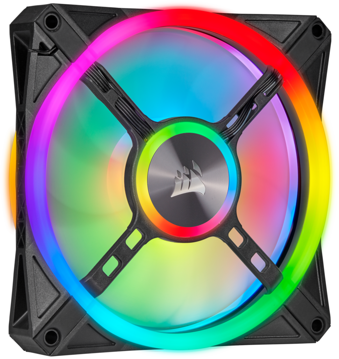 Actual product image Corsair iCUE QL120 RGB (120 mm, 3 x)