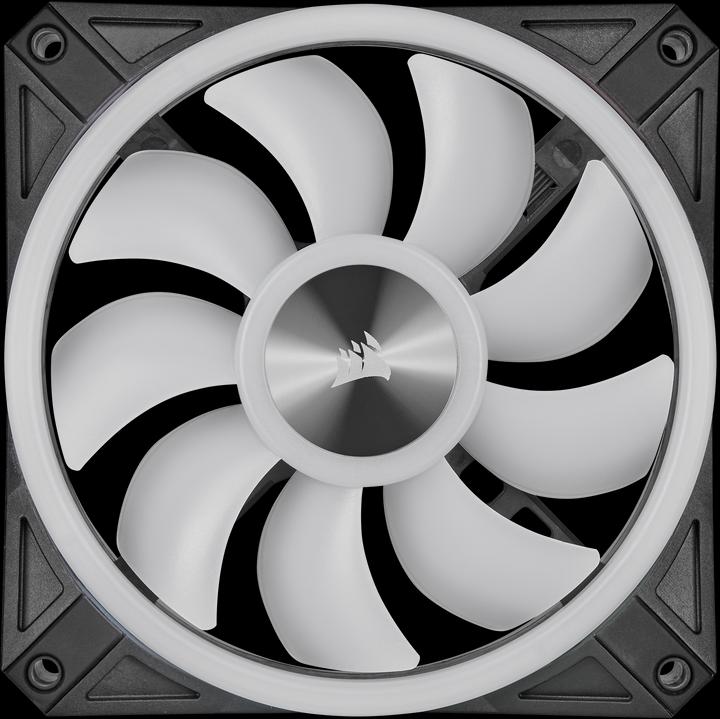 Actual product image Corsair iCUE QL120 RGB (120 mm, 3 x)