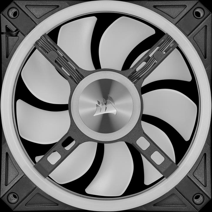 Actual product image Corsair iCUE QL120 RGB (120 mm, 3 x)