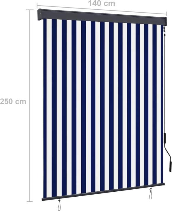 Produktbild vidaXL Aussenrollo (140 x 250 cm)