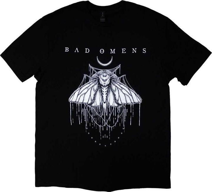 Actual product image Bad Omens Unisex Adult Moth T-Shirt (L)