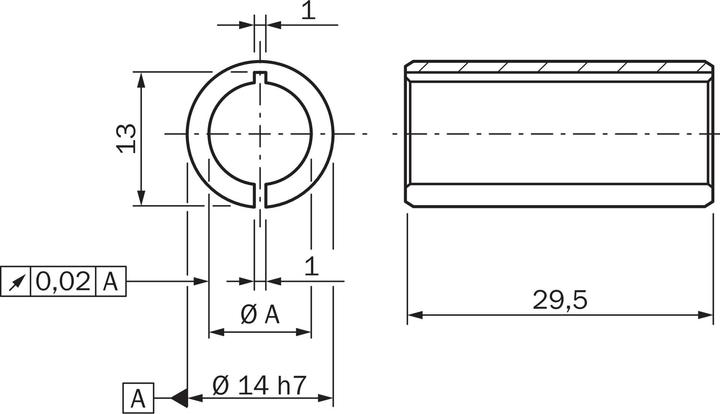 Actual product image Sick Collet and collet ring