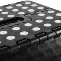 Produktbild Malatec Klapphocker schwarz und weiss 39cm