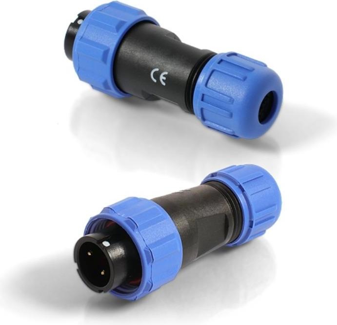 Produktbild Quwireless QPSP2 - QuPS2 - Steckdose und Stecker für den Aussenbereich - 2-PIN-Set