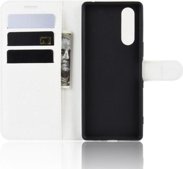 Produktbild MU Classic Litchi Leder Bookcover Series (Sony Xperia 5)