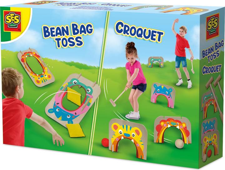 Ses Krocket- und Sitzsackwerfen