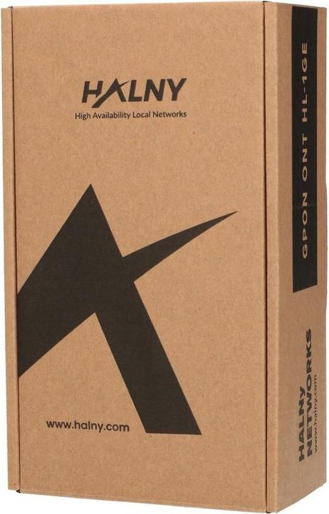 Actual product image Halny HL-1GE GPON ONT B+ SC/APC, LAN 1X10/100/1000 BRIDGE (SFU) MODE AND ROUTER/NAT (HGU) MODE