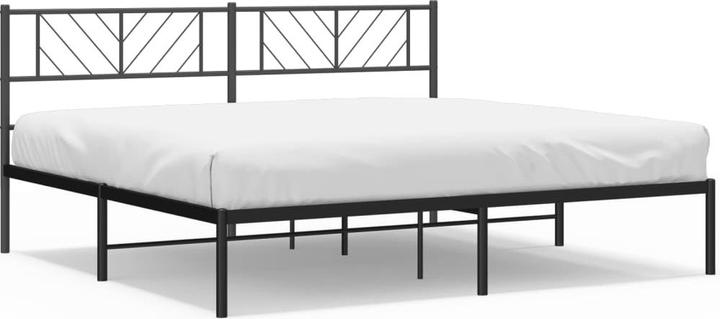 Produktbild vidaXL Metall Bettgestell (200 x 200 cm)