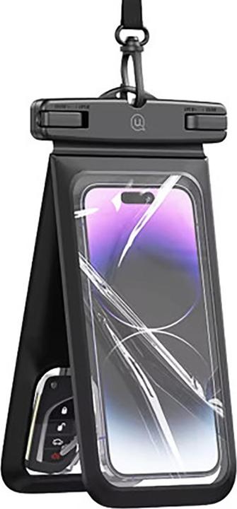 Actual product image Usams Case wodoodporne podwójne 6.7" IP68 czarny/black FSD1401 (YD014)