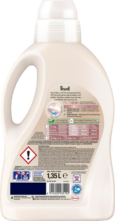 Actual product image Perwoll Flüssigwaschmittel (27 Washing cycles, Liquid detergent)