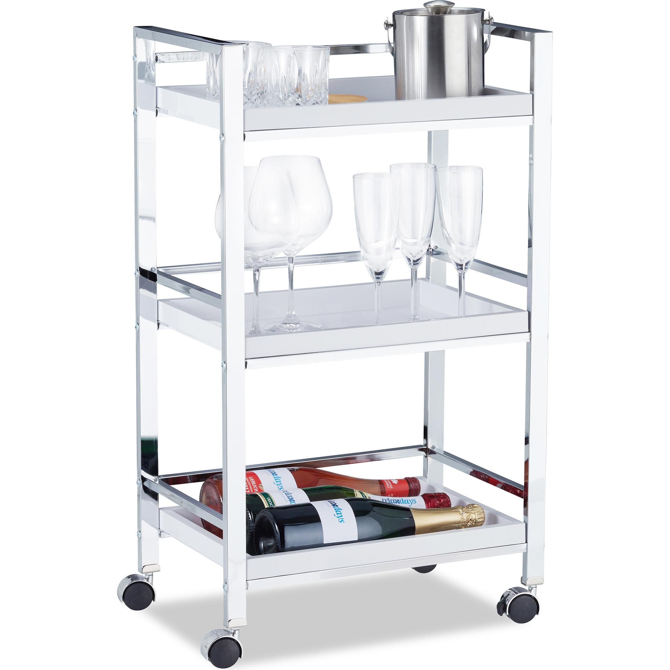 Relaxdays, Servierwagen, Servierwagen