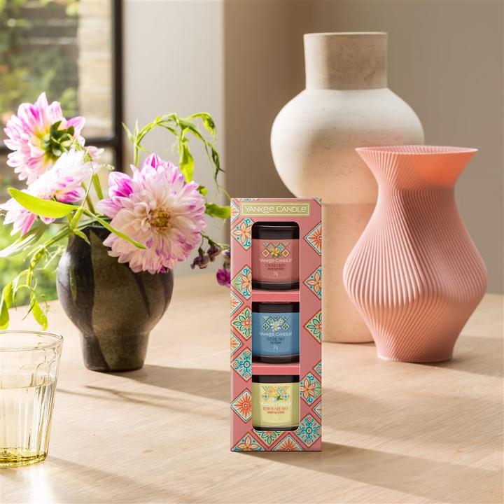 Image du produit Yankee Candle Coffret cadeau 3 bougies en verre (37 g)