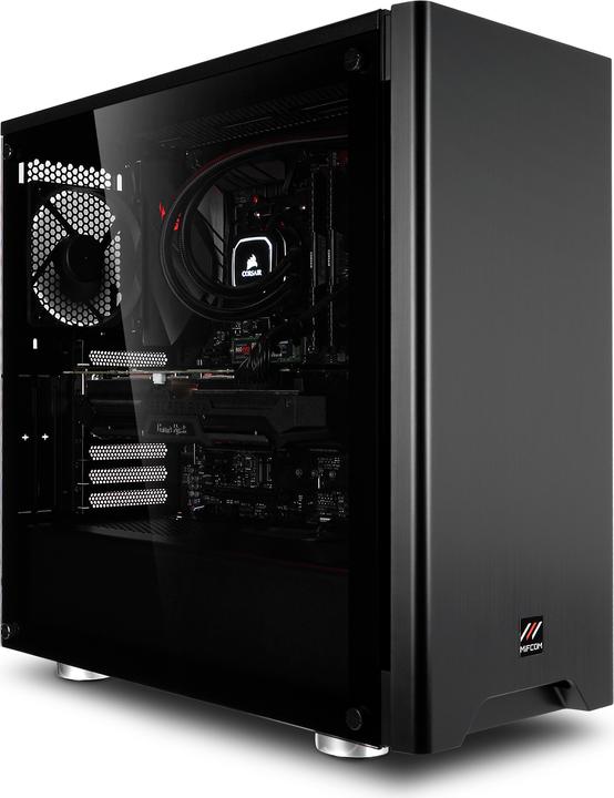 Produktbild Mifcom Savage RTX2080S Ryzen 7 (500 GB, 16 GB, AMD Ryzen 7 3700X, GeForce RTX 2080 Super)