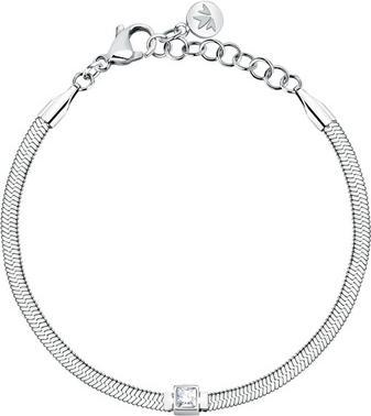 Actual product image Morellato Timeless Steel Bracelet With Crystal Hadek Gioia Savy35