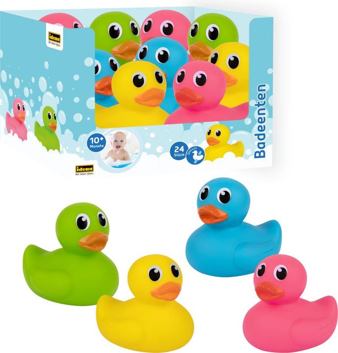 Actual product image Idena Bath duck 4 assorted