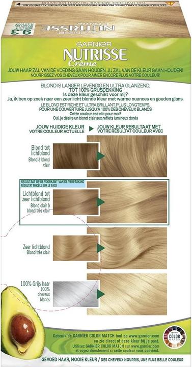 Produktbild Garnier Nutrisse Creme Dauerhafter Haarfarbe (Goldblond)