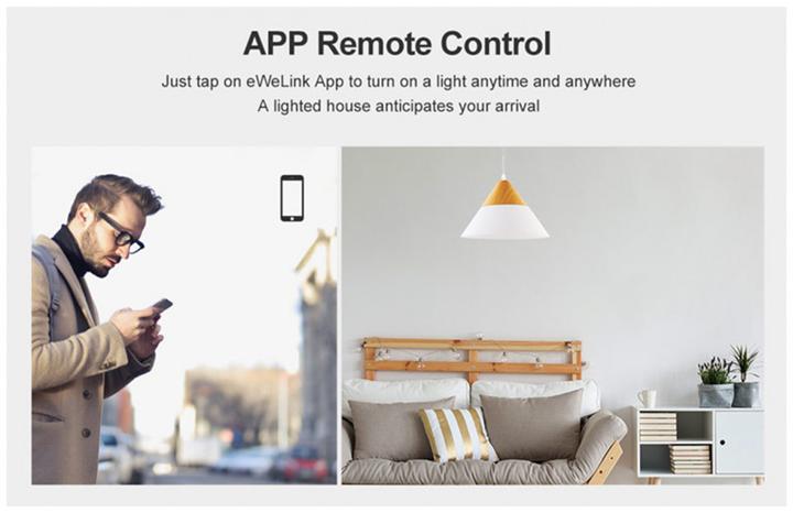 Immagine prodotto Sonoff T0 EU TX (2-kanałowy)