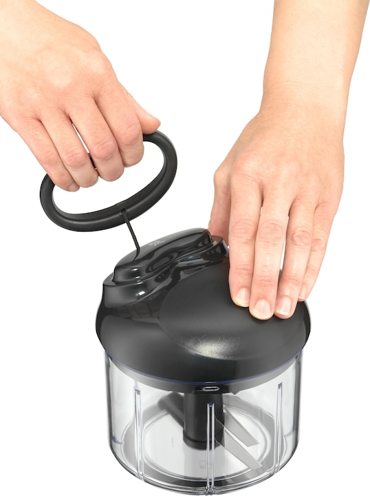 Produktbild WMF Multizerkleinerer Gemüseschneider manuell Seilzug 900ml ideal Zwiebeln Gourmet (900 ml)