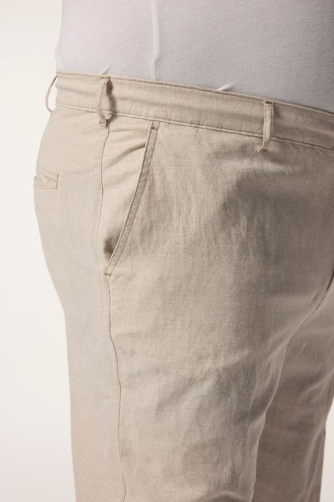 Produktbild Men+ Leinenmix-Hose, Relaxed Fit, Elastikbund, bis 72 (56)