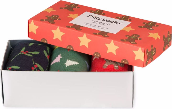 Immagine prodotto DillySocks Dolci vivaci (Confezione singola, 36 - 40)