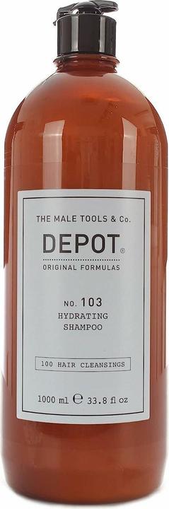 Actual product image Depot No. 103 Hydrating Men Non-Professional Shampoo 1000 ml (Liquid shampoo, 1000 ml)