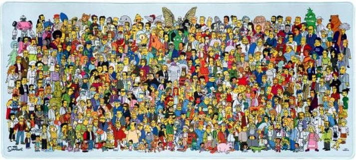 Produktbild Grupo Erik Desk Mat XL The Simpsons