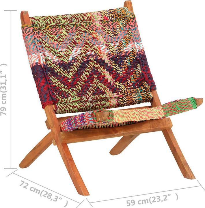 Actual product image vidaXL Stuhl