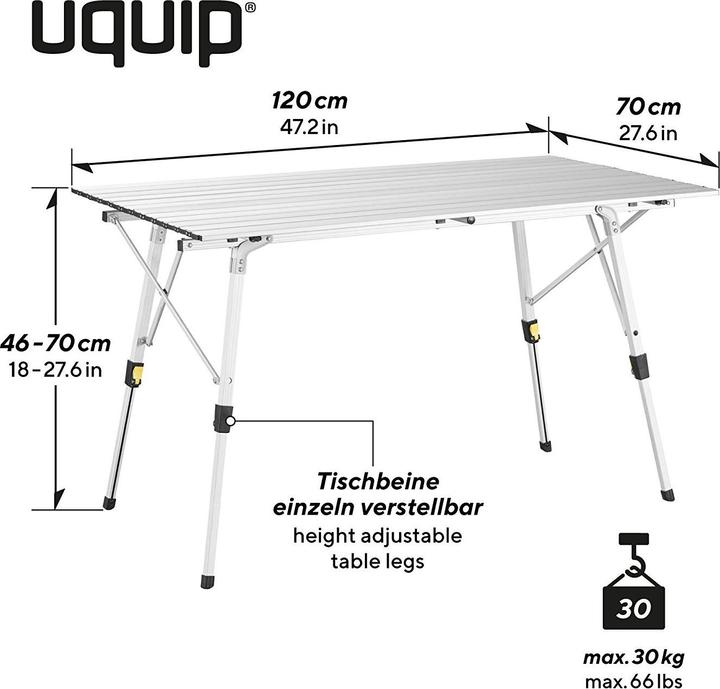 Produktbild Uquip Variety Campingtisch