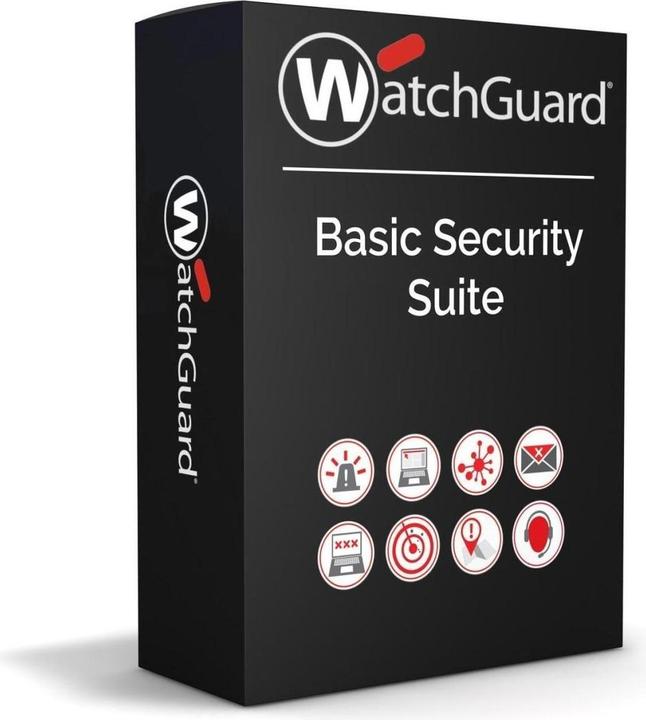 Watchguard Firebox T45-PoE, zbh. Basic Security Suite Renewal/Upgrade 3-yr for Firebox T4