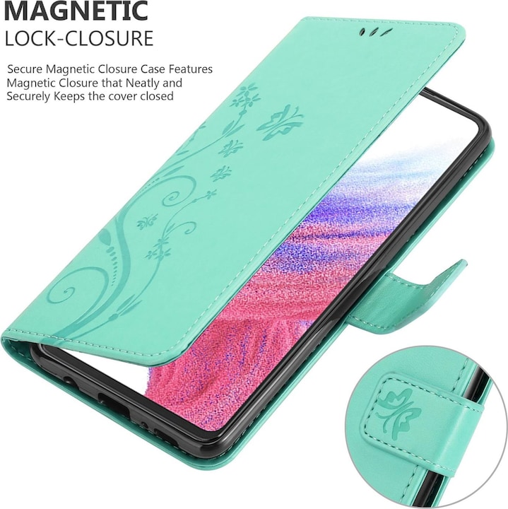 Immagine prodotto Cadorabo Custodia a libro a fiori per Samsung Galaxy A53 5G (Samsung Galaxy A53 5G)