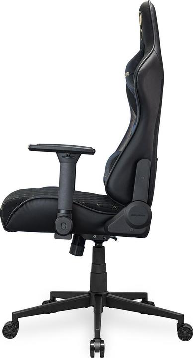 Actual product image Cougar Armor One V2 Gold F gaming chair, PVC/fabric, black