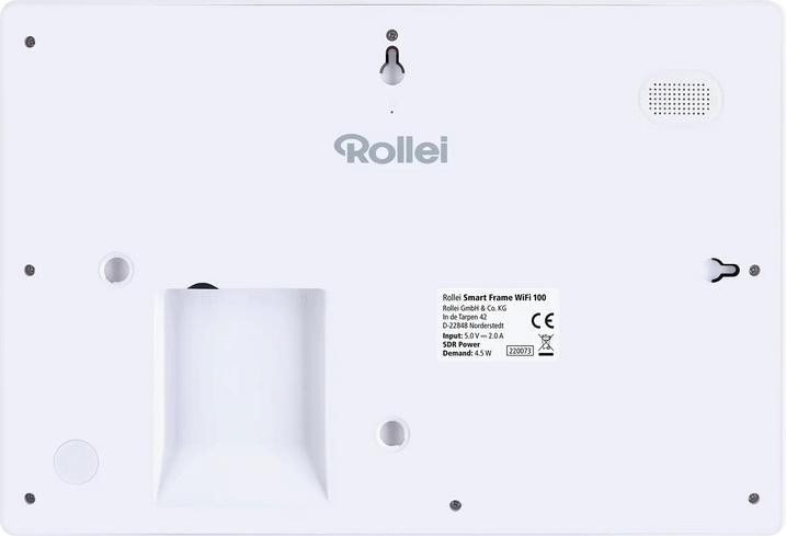 Image du produit Rollei Smart Frame WiFi 100 Blanc (10.10", 800 x 1280 pixels)