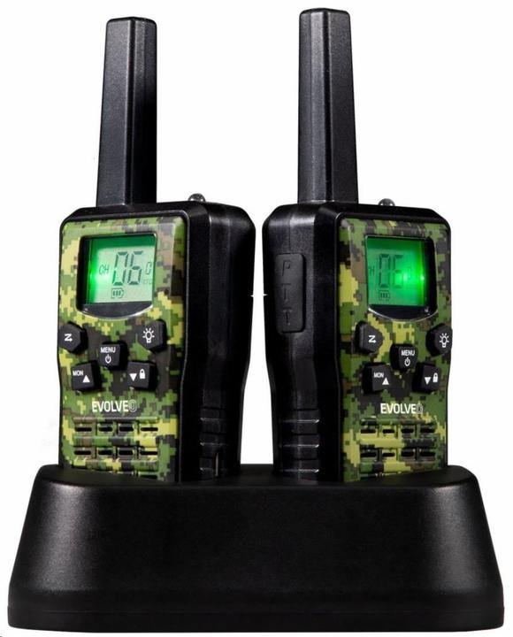 Produktbild Evolveo FreeTalk 2W, PMR vysílačky s výkonem 0,5 a 2W, dosah až 15km (15 km)