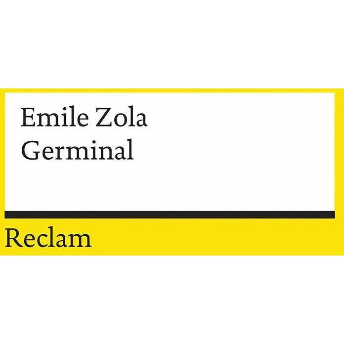 Germinal, Belletristik von Emile Zola