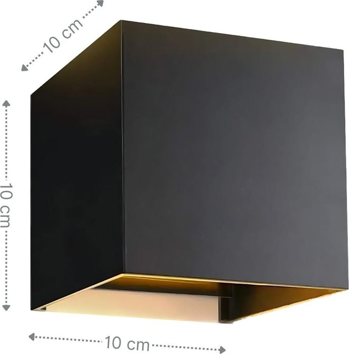 Produktbild Hermex LED-Wandleuchte Wandlampe Up-Down-Wandleuchte Fassadenleuchte Wandstrahler (1000 lm, IP65)