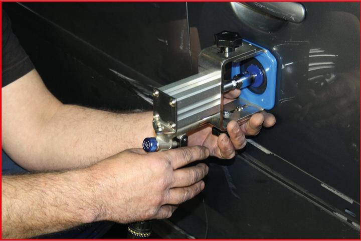 Actual product image KS Tools Pneumatic smart-repair dent puller set, 12 pcs