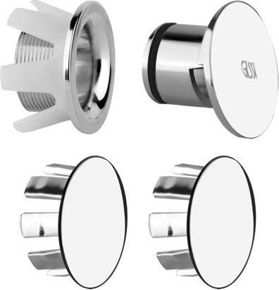 Actual product image Gessi 316 overflow cover and side cover caps, 37587