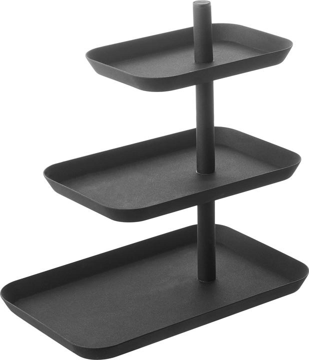 Image du produit Yamazaki Étagère à 3 étages avec plateaux pivotants TOWER