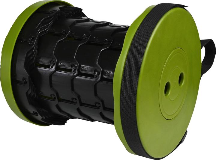 Actual product image Benson Folding stool portable ABS green