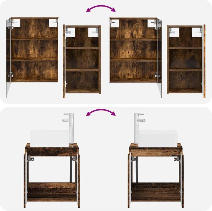 Produktbild vidaXL Badezimmerschrank