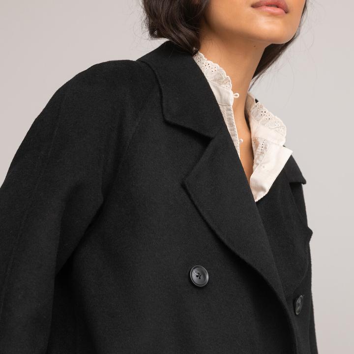 Actual product image La Redoute Collections Wool mix coat