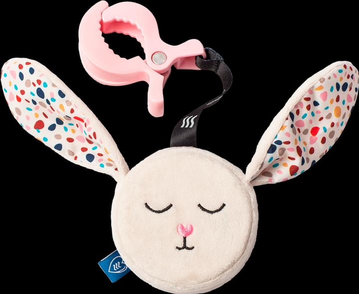 Actual product image Whisbear The buzzing rabbit with a clip