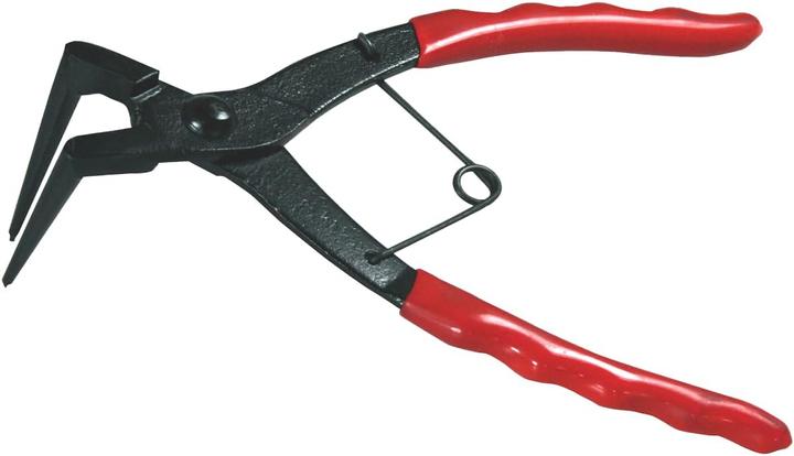 Produktbild SW-Stahl 41420L Bremssattel-Sprengringzange 180 mm I Sprengringzange gebogen I Zange für Sprengringe (180 mm)