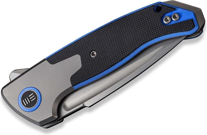 Image du produit WE Press Check Titanium G10 Black Blue DP (8 cm)