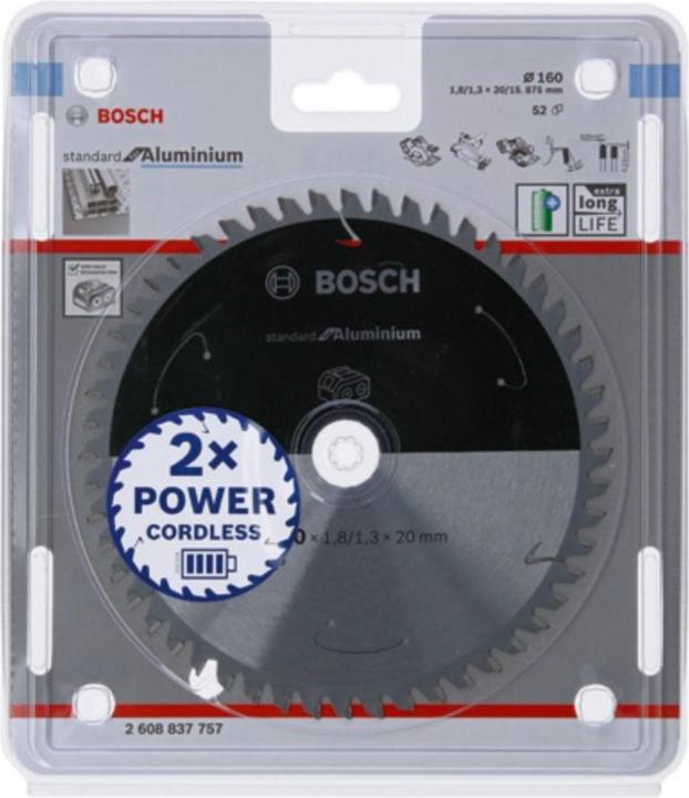 Produktbild Bosch Professional Zubehör PRO Aluminium cordless Kreissägeblatt, 160 x 1,8 x 20 mm