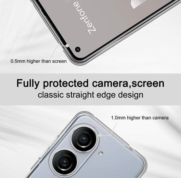 Produktbild Screenguard Asus Zenfone 10 Flexible TPU Clear Case (Asus Zenfone 10)