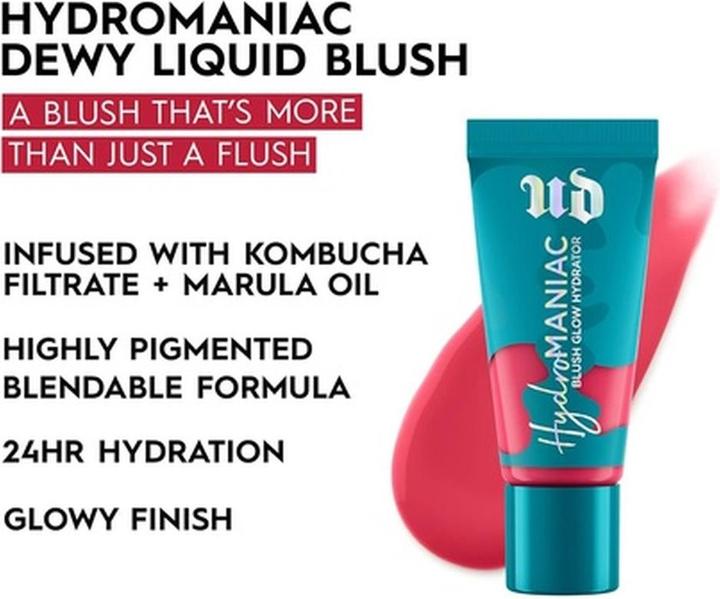 Produktbild Urban Decay Hydromaniac Dewy Liquid Blush 0.5 Fl. Oz Drippin' Bubblegum Pink (Drippin)