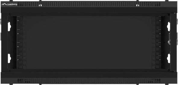 Image du produit Lanberg Rack mural 19" 4UH 600x600mm noir (4 HE, Rack 19 pouces)
