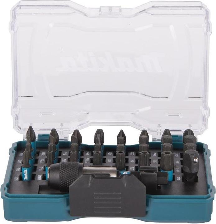 Actual product image Makita 33 dalių sukimo antgalių rinkinys Impact Black (Screw slot)