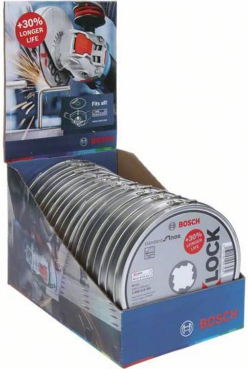 Produktbild Bosch Professional Zubehör PRO Stainless Steel and Metal X-Lock Trennscheibe, 125 x 1.6 x 22,23 mm